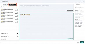 AI assisted formula generation