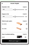 Slider with numbers