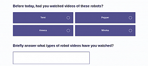Combine Choices with short answer